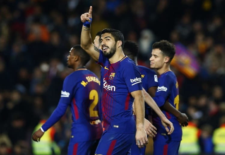 Trong niềm hân hoan của người hâm mộ cá cược thể thao Tây Ban Nha, Luis Suarez ghi hat-trick đưa Barca đến chiến thắng trước Girona