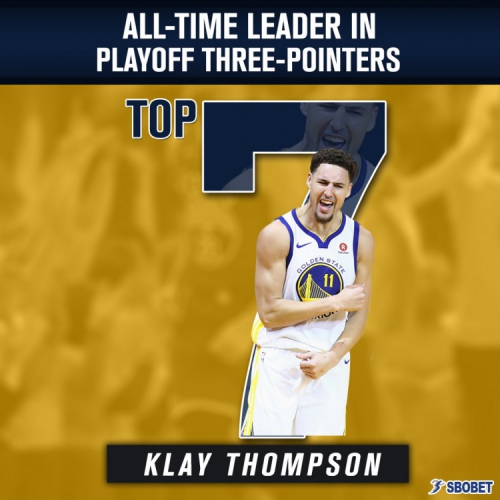 Klay Thompson graces sports news headlines after climbing in the NBA all-time three-point list