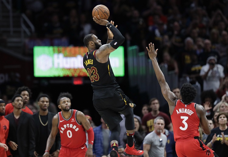 LeBron James has delighted betting sites and enthusiasts following his buzzer-beater shot for the Cavs against Raptors