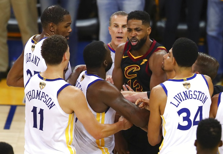 Bet online on Cavs as Tristan Thompson's flagrant foul 2 was downgraded to a flagrant 1