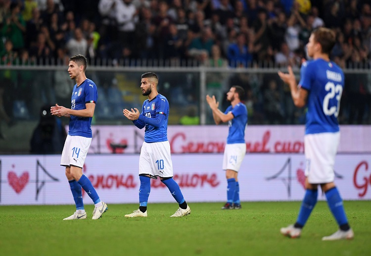 Jorginho memperoleh sejumlah peluang saat laga melawan Polandia.