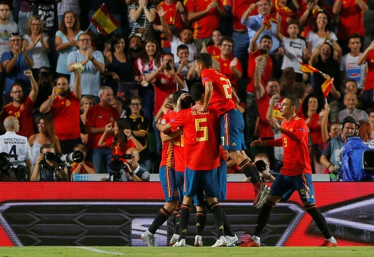 Giao hữu quốc tế: tại UEFA Nations League, Tây Ban Nha đang thống trị bảng đấu của mình