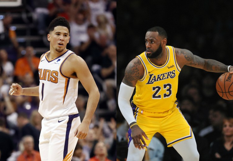 Tâm điểm của trận đấu cược bóng rổ này vẫn là những pha bóng của LeBron James ở  Lakers