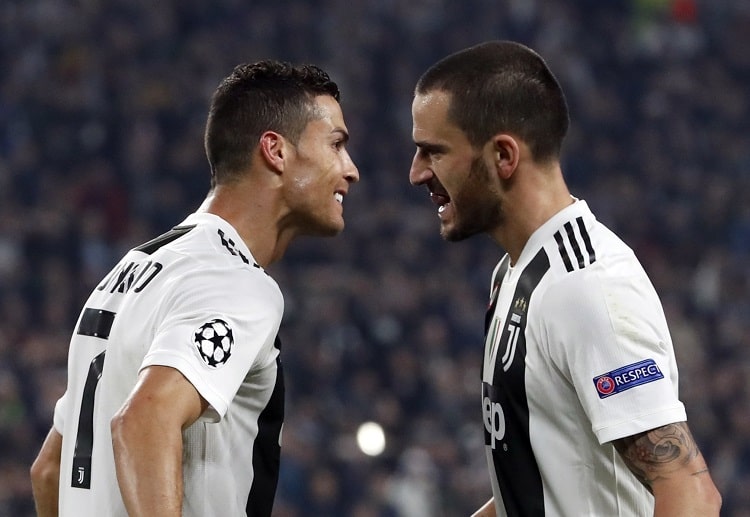 Juventus players turn their attention to their Serie A match following their recent loss at the Champions League