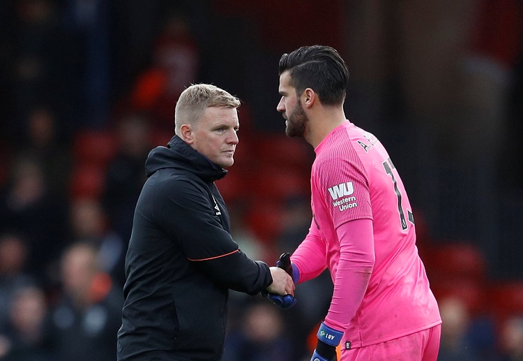 Alisson is the goalkeeper with most clean sheets in the Premier League(10) this season