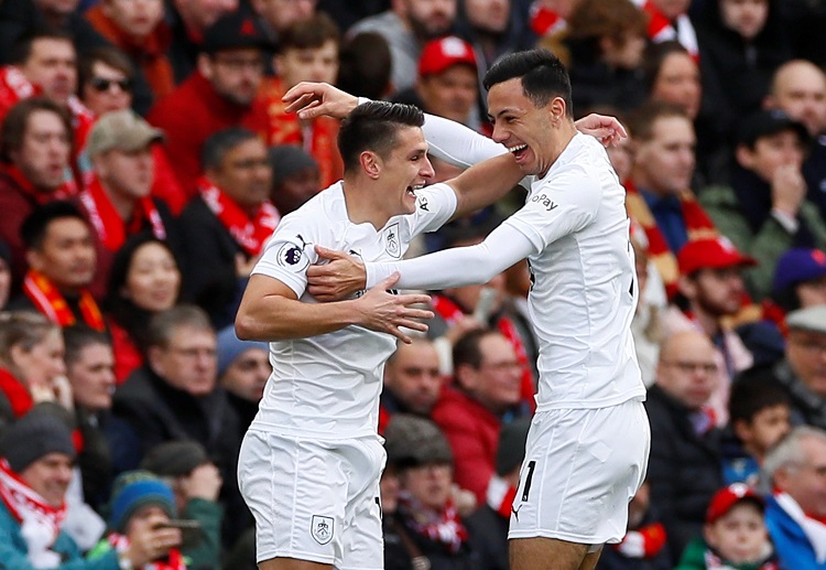 Ashley Westwood is delighted after scoring his Premier League goal at six minute