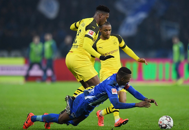 Dan-Axel Zagadou and Salomon Kalou both played a vital role for their respective teams in the recent Bundesliga game