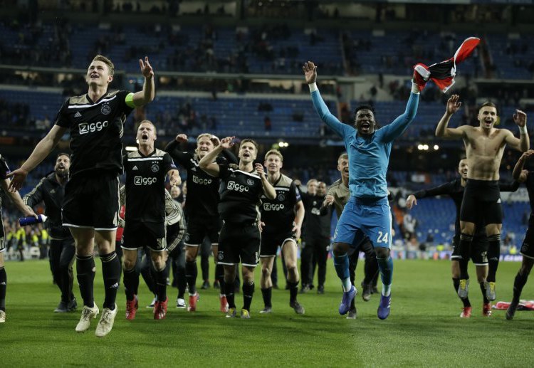 UEFA Champions League: hàng thủ Ajax đã hoạt động tốt để hạn chế tối đa nguy hiểm lên cầu môn