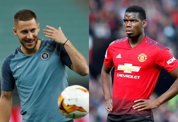 Eden Hazard and Paul Pogba to move from Premier League to La Liga next season