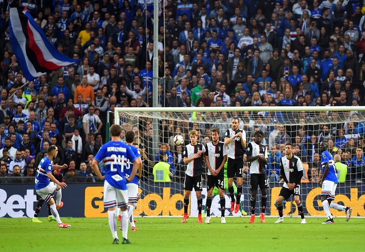 Serie A: Juventus đã nhận gáo nước lạnh từ Sampdoria.