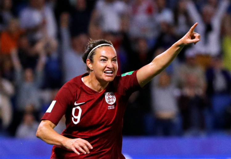 Jodie Taylor lead England to victory in their last Women's World Cup match against Argentina