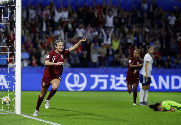 Jodie Taylor's goal puts England through to the knockout stages of the Women’s World Cup