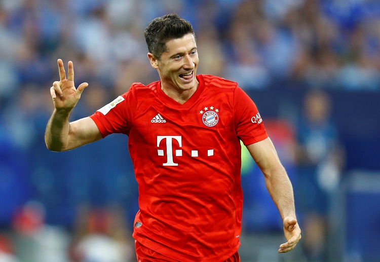 Bayern Munich’s Robert Lewandowski is now the leading Bundesliga scorer with 5 goals this season