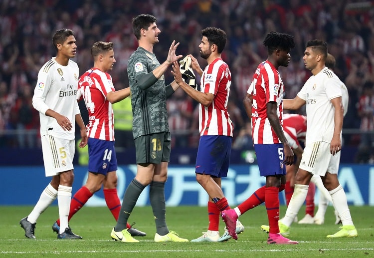 La Liga: hàng thủ Atletico luôn duy trì sự tập trung tối đa để hóa giải các đợt uy hiếp từ đội khách