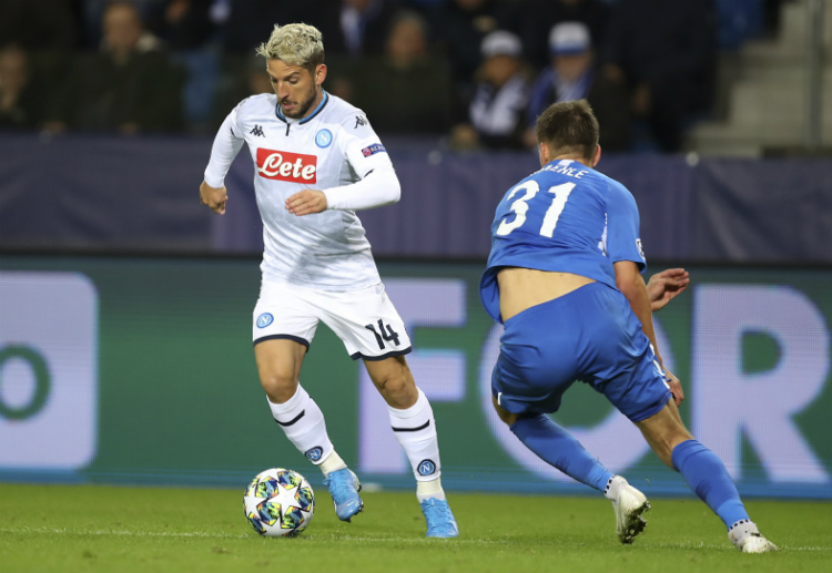 Dries Mertens is expected to lead Napoli in climbing up the Serie A table as they host Atalanta