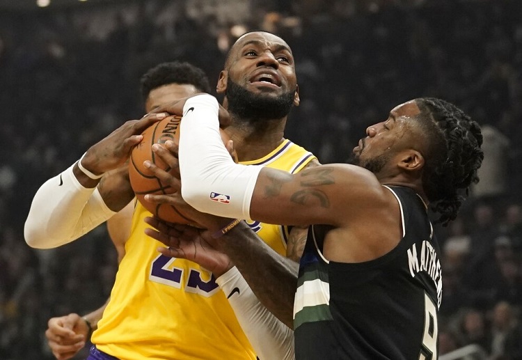 NBA 湖人的复盘图片