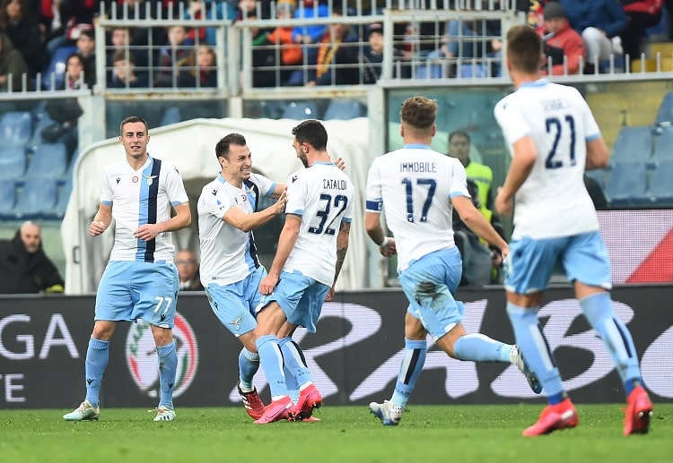 Lazio become new leaders in Serie A after defeating Bologna at home