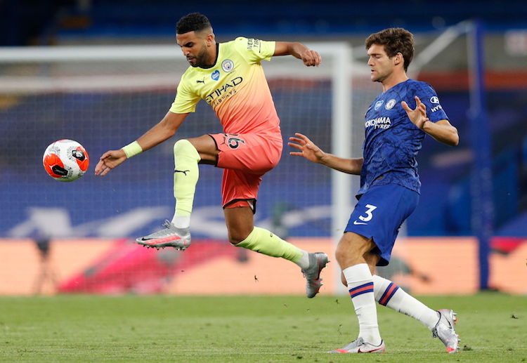 英超马赫雷斯正在尝试得分