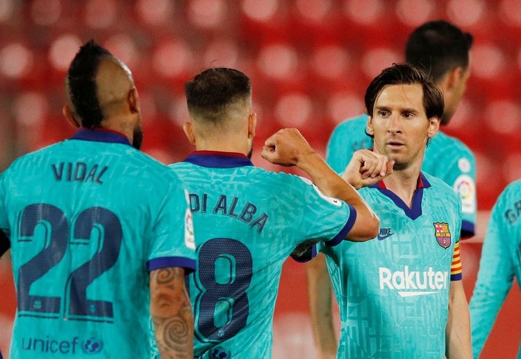 西甲 布雷斯韦特获得绝佳进球机会