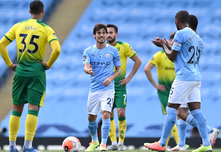 Hasil taruhan Liga Inggris: Man City 5-0 Norwich