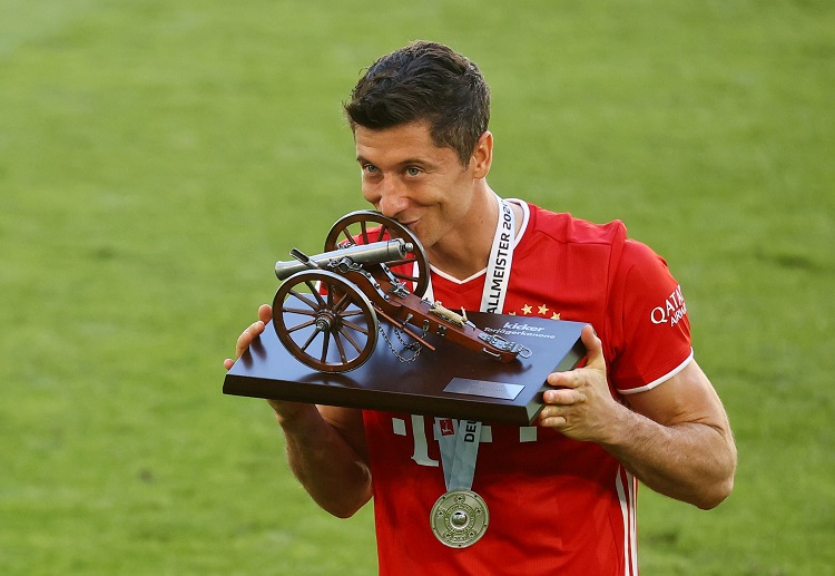 Robert Lewandowski selalu tajam di Bundesliga