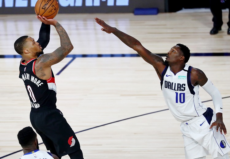 Tỉ số NBA ngày 12/8 Dallas Mavericks 131 – 134 Portland Trail Blazers.