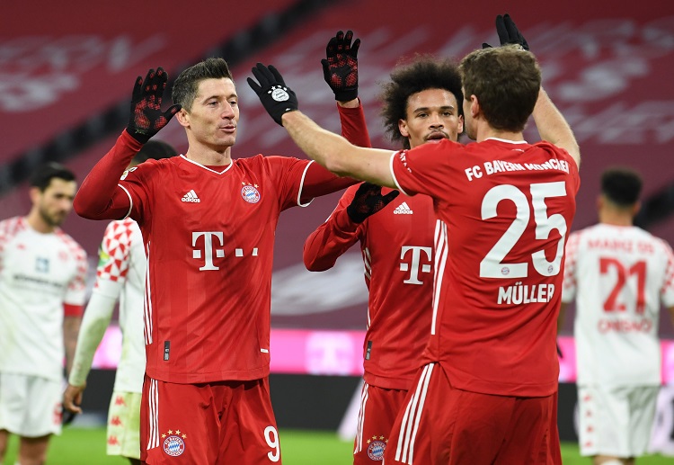 Skor taruhan Bundesliga: Bayern Munchen 5-2 Mainz 05