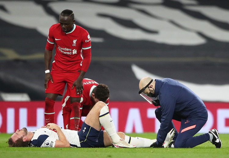 Premier League: Harry Kane is subbed out at halftime after receiving treatment on his ankle during the first half