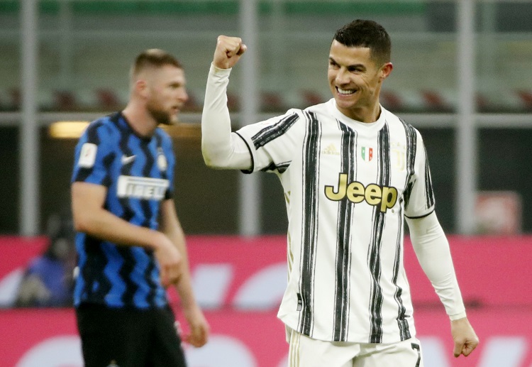 意杯尤文图斯C罗正在寻求突破