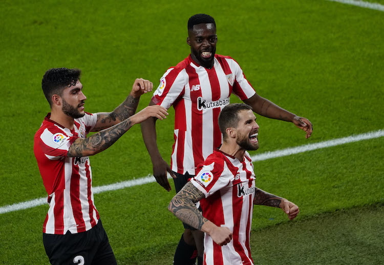 Tỉ số La Liga 2021 Athletic Bilbao 2-1 Atletico Madrid.