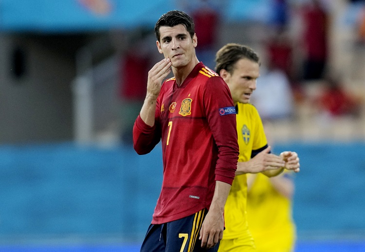 Alvaro Morata failed to score for Spain’s Euro 2020 campaign against Sweden