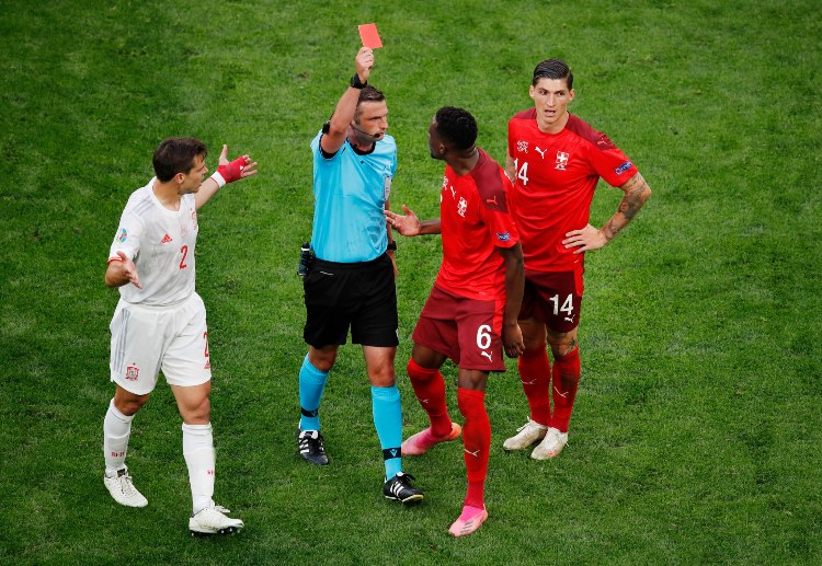 Euro 2020: 10-man Switzerland lose to Spain on penalties