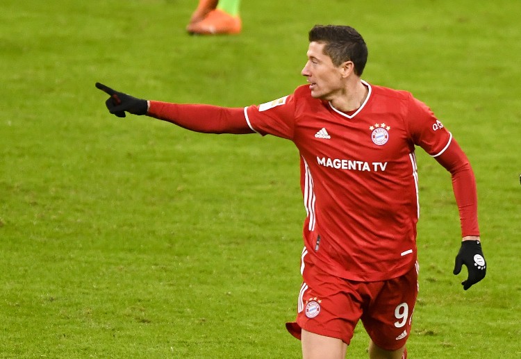 Robert Lewandowski jadi andalan Bayern Munich di Bundesliga