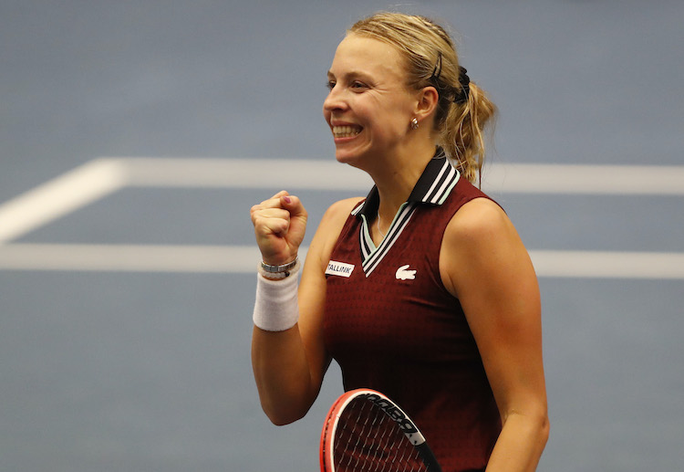 Anett Kontaveit catatkan rekor baru di Tenis BNP Paribas Open