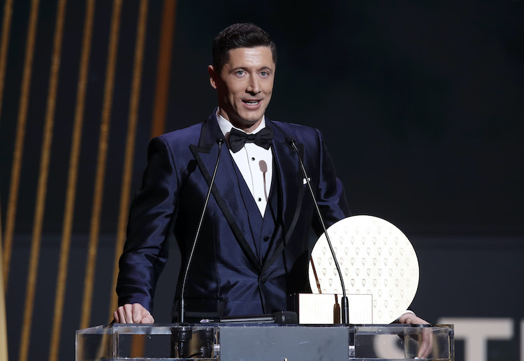 Robert Lewandowski came in second place of the 2021 Ballon d'Or standings