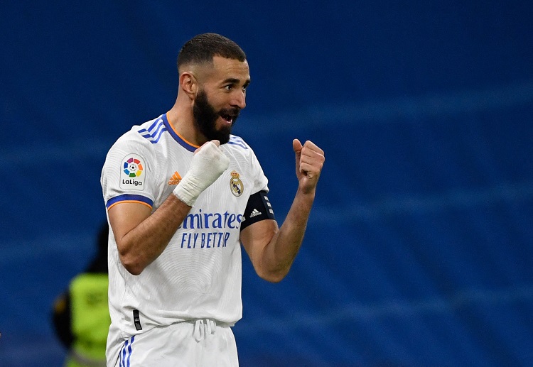 Duet Karim Benzema dan Vinicius Junior menghasilkan 17 gol di La Liga sejauh musim ini