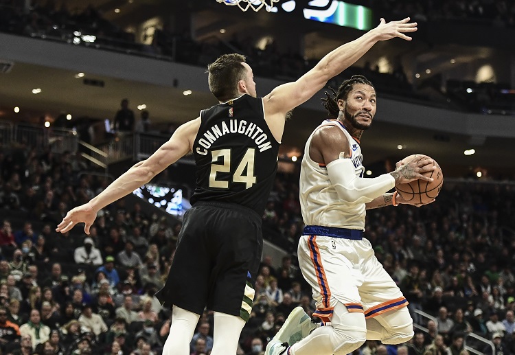 Kết quả bóng rổ NBA 2021/22 Milwaukee Bucks 98-113 New York Knicks.