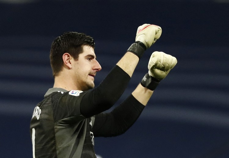 Thibaut Courtois jadi man of the match melawan Atletico Madrid di La Liga