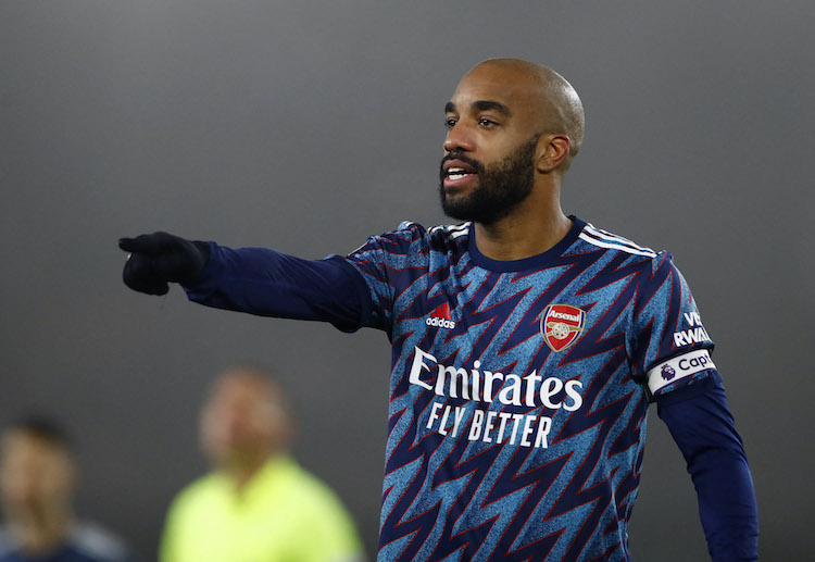 Alexandre Lacazette andalan Arsenal di Liga Inggris