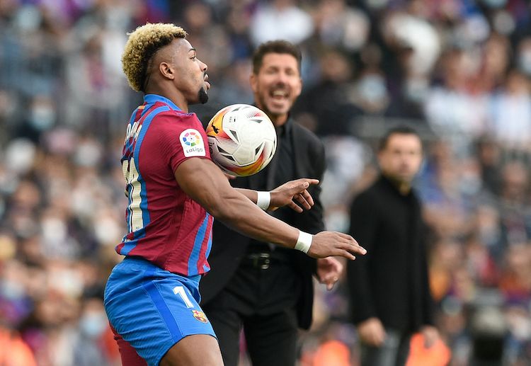 Adama Traore is ready to help Barcelona seal a win against Napoli in upcoming Europa League playoff