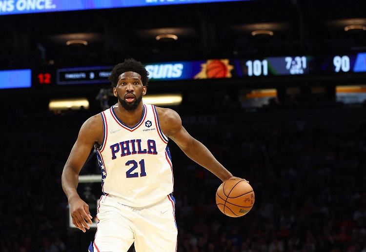 Joel Embiid incar kemenangan di NBA.