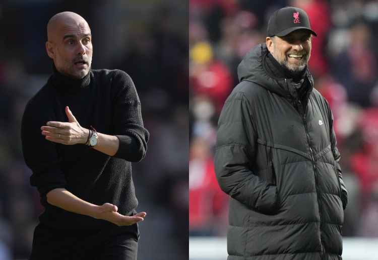 Jurgen Klopp's Liverpool lock horns with Pep Guardiola's Man City this weekend in the Premier League