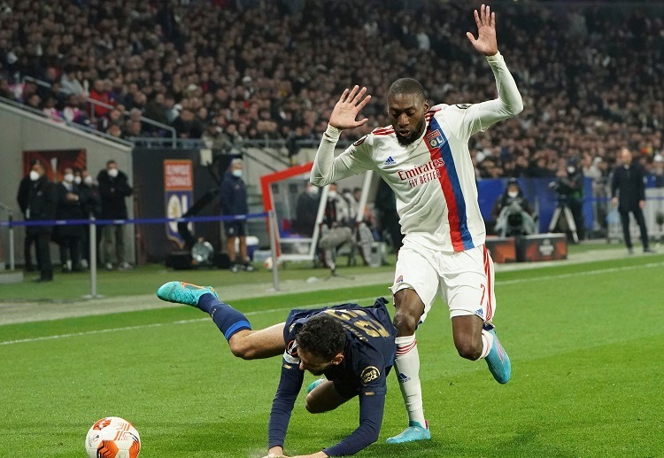 Karl Toko Ekamb and Lyon beat FC Porto 1-0 at the Estadio Dragao in the round of 16 first leg of the Europa League