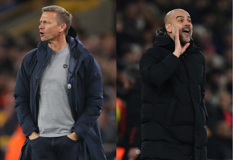 Jesse Marsch and Pep Guardiola to guide their respective sides to a Premier League victory this weekend