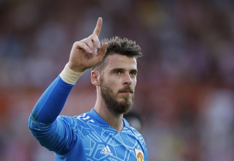 David de Gea telah kebobolan enam kali di Premier League musim ini