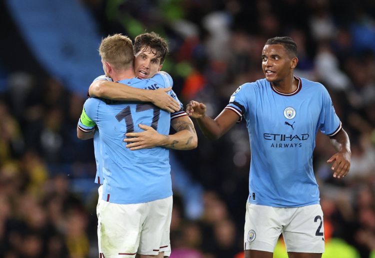 Manchester City managed to end their Champions League match against Borussia Dortmund in a 2-1 win