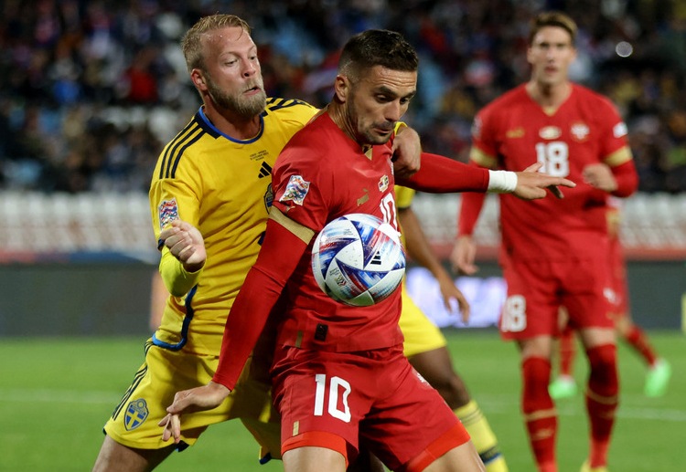 Dusan Tadic hopes to help Serbia seal a win over Norway in UEFA Nations League clash