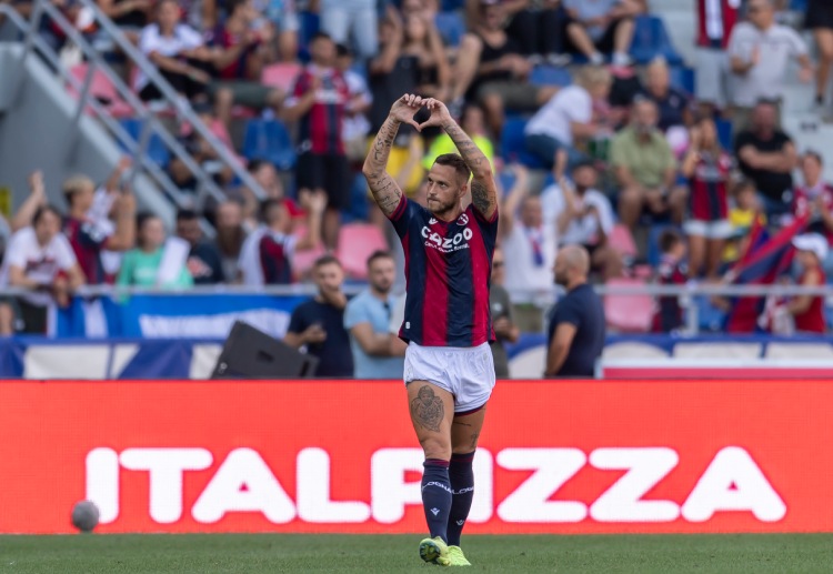 Marko Arnautovic scored the winner for Bologna against Fiorentina in Serie A