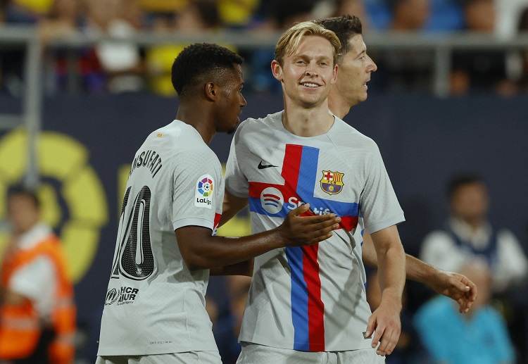 Ansu Fati and Frenkie de Jong are both eyeing to score in Barcelona's upcoming La Liga match against Celta Vigo