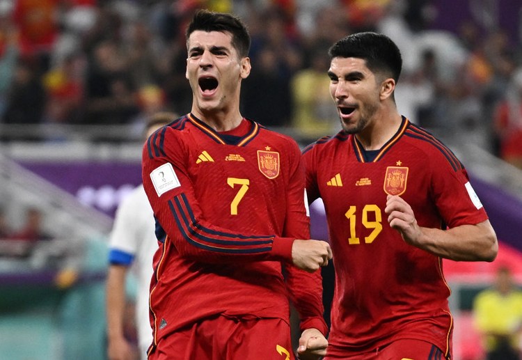 Satu gol Alvaro Morata buat Spanyol pesta gol di Piala Dunia 2022